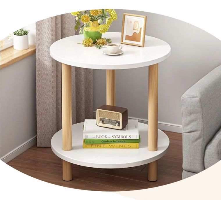 [Minine] Modern round Nordic style circular side table