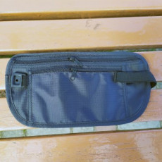 Anti-pickpocket slim hip sack