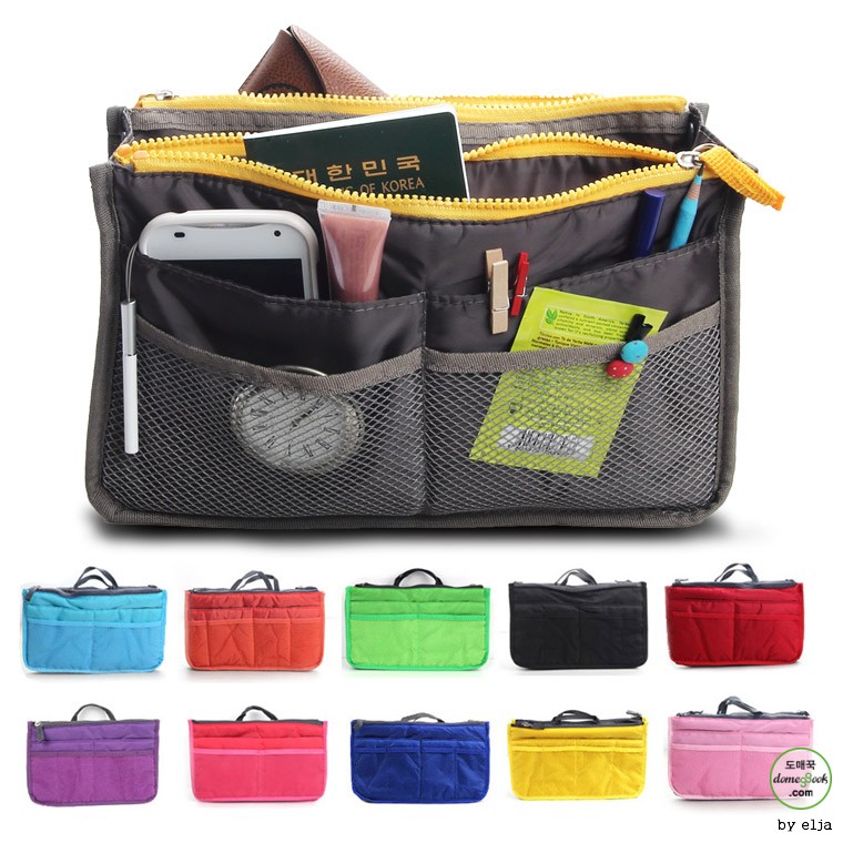 [Rookie] Printable 13 Color Double Zipper Inner Bag Padded Bag