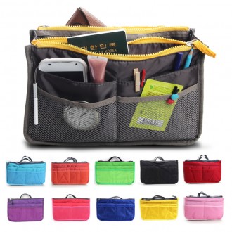 [Rookie] Printable 13 Color Double Zipper Inner Bag Padded Bag