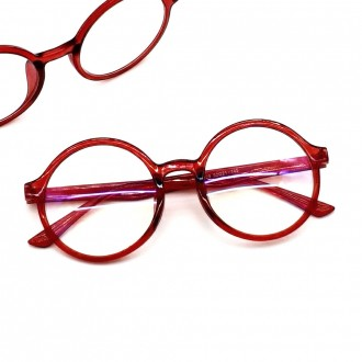 Simple Fashion Glasses Frame Red
