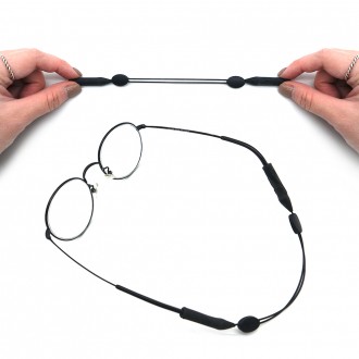 Adjustable length sports activity anti-slip sunglasses glasses strap