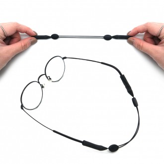 Adjustable length sports activity anti-slip sunglasses glasses strap