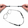 Adjustable length sports activity anti-slip sunglasses glasses strap