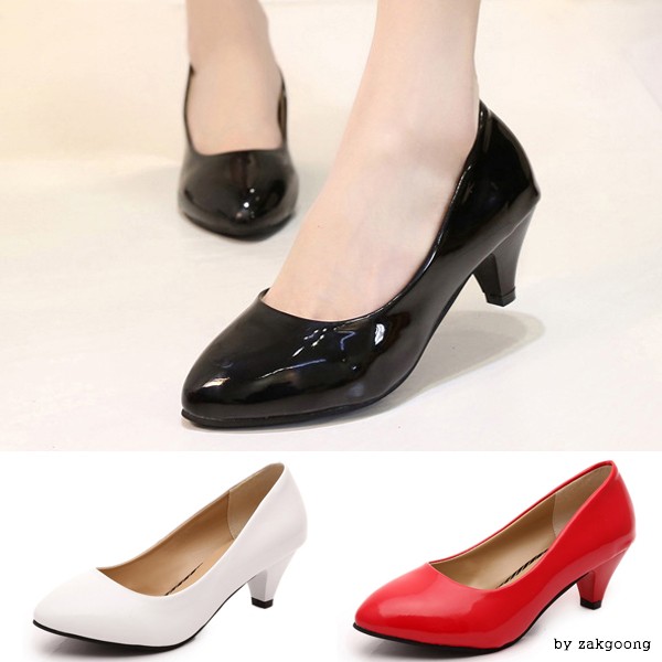 [Wholesale] Pumps Enamel High Heel Women's Shoes Heel 6.0cm