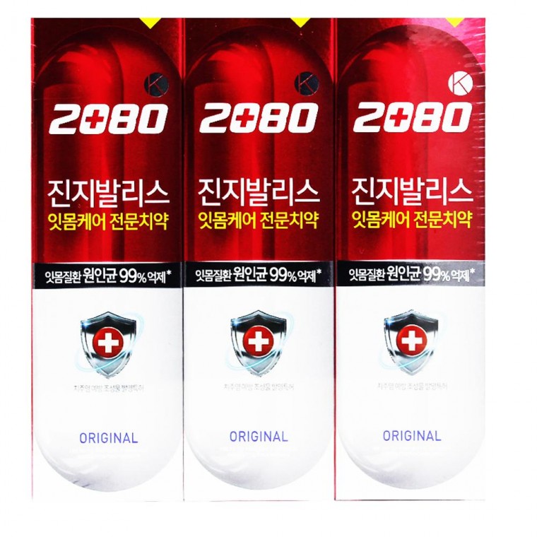 2080 Jinjibalis Toothpaste Planning Original 120gx3
