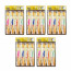 Medicare G Gold Toothbrush 4 Pack 5 Double Micro-Bristles Gold Toothbrush Gold Nano Antibacterial Slim Bristles