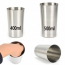 Wide mouth stainless steel beer mug water cup 400ml 500ml 1p