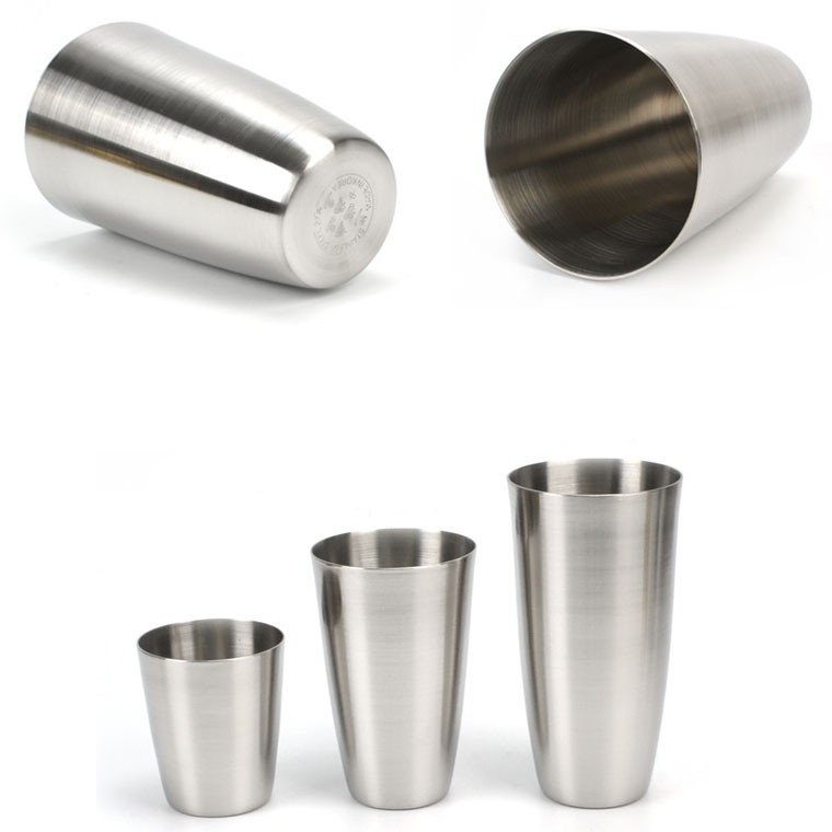 Stainless cocktail cup cocktail glass beer glass beer glass juice glass 1p