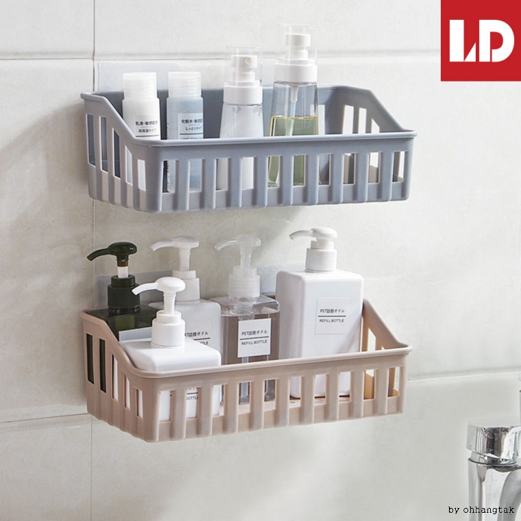 Attachable pastel mesh shelf