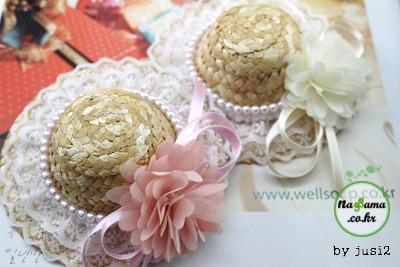 Mini Chrysanthemum Hat / Baby Shop / Super pretty hat clip / Awesome