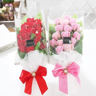 15 Roses Soap Flower Bouquet Coming of Age Day Couple's Day Gift