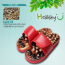 [Oak Pebble Acupressure Slippers] Get healthy with acupressure acupressure slippers