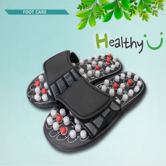 [Smart Rotating Acupressure Slippers] Foot pressure/Blood circulation/Health slippers/