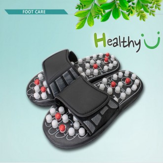 [Smart Rotating Acupressure Slippers] Foot pressure/Blood circulation/Health slippers/