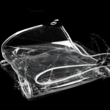 PVC Transparent Tarpaulin Tent Multipurpose Cover Shade Sheet Mat