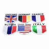 Emblem Car Sticker Lettering XM3 Country France United States United Kingdom