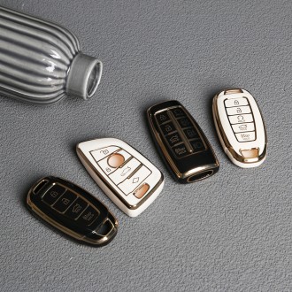 Smart Key Key Case Key Ring for Hyundai Genesis Benz BMW Vehicles