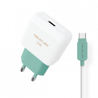 Templar PD Home Fast Charger 18W (CtoC Cable)