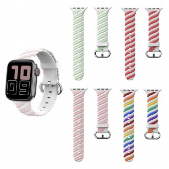 [D] Apple Watch Strap Silicone Band 38mm 40mm 41mm Universal 42mm 44mm 45mm Universal