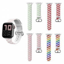 [D] Apple Watch Strap Silicone Band 38mm 40mm 41mm Universal 42mm 44mm 45mm Universal