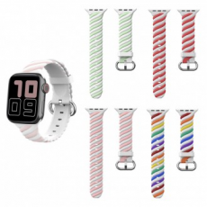 [D] Apple Watch Strap Silicone Band 38mm 40mm 41mm Universal 42mm 44mm 45mm Universal