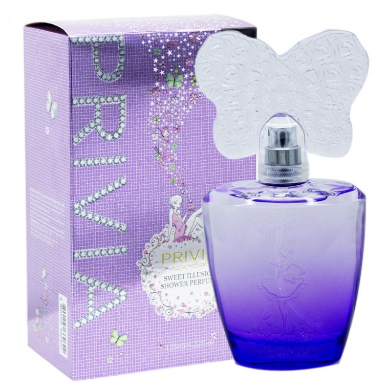 Privia Sweet Illusion Shower Perfume 125ml-Violet