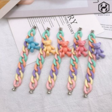 [Hunicase] Cute Bear Hand Keyring Strap All Cell Phone Accessories Cell Phone Strap