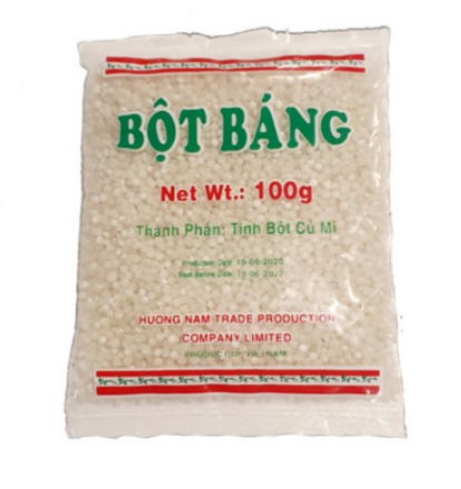 Vietnamese Dried Tapioca Pearls (Bột Báng)