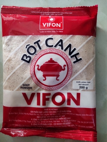 Vietnamese Soup Powder/Seasoning Salt (Bột canh Vifon)