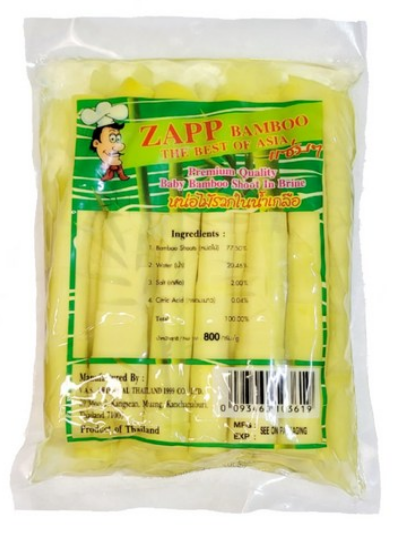 Thai Baby Bamboo Shoot (Rebung) in brine (ZAPP)